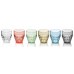 Set 6 Bicchieri Bassi Tiffany assortiti Set 6 Bicchieri Bassi Tiffany assortiti
